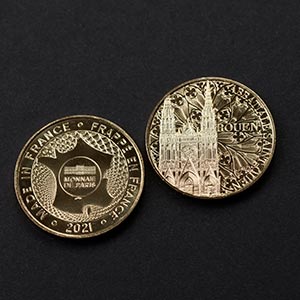 Photo de la médaille souvenir Monnaie de Paris